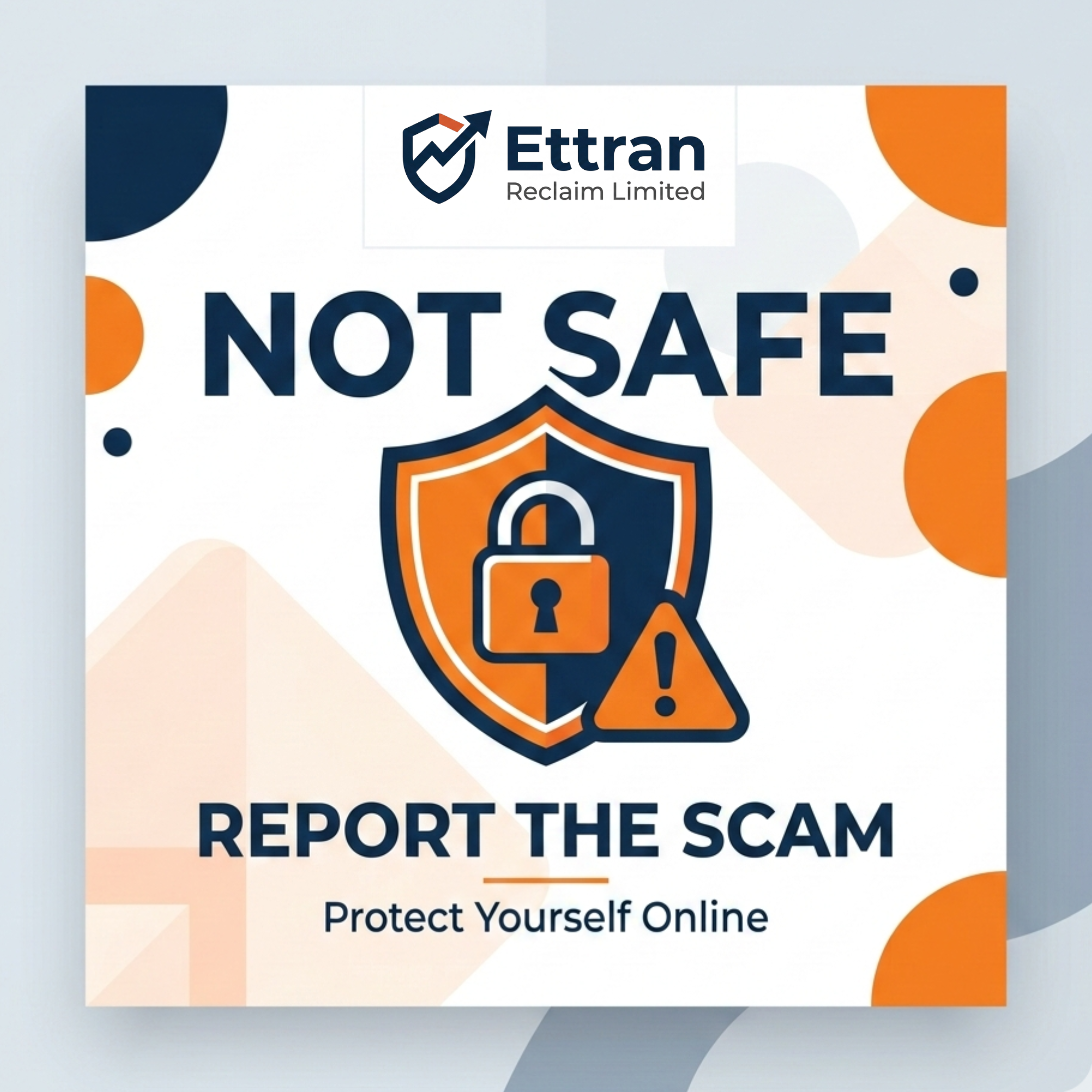 Scam alert graphic