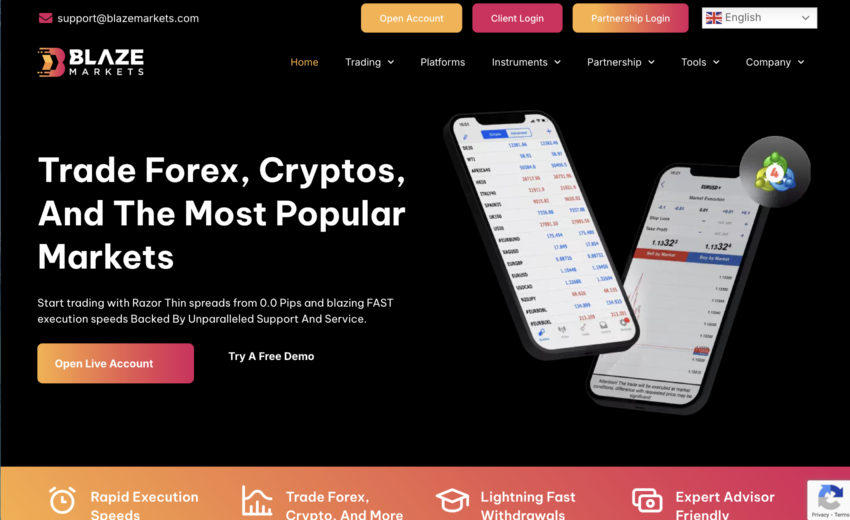 BlazeMarkets.com Review: Warning Signs, Offshore Risks, and Why Investors Should Stay Away