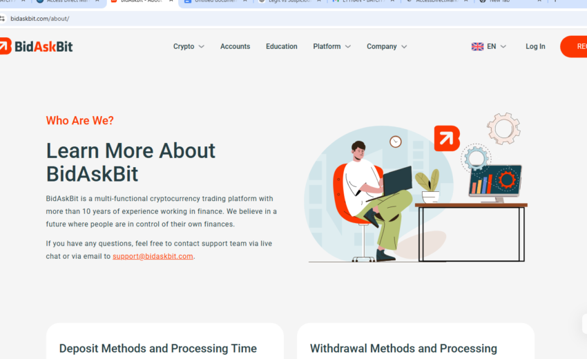 BidAskBit Review: Scam Warning, Regulatory Concerns, and Why Investors Should Avoid This Platform