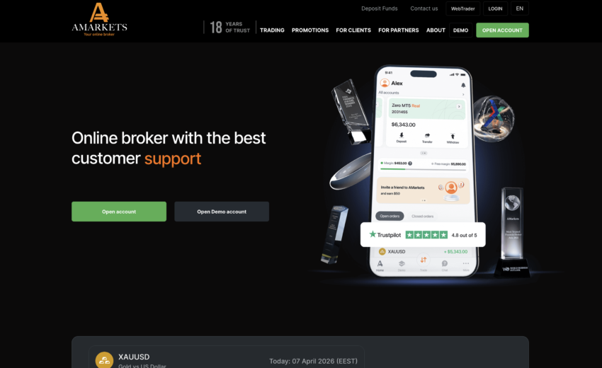 AMarkets Review: Offshore Regulation, Withdrawal Concerns, and Why Traders Should Be Careful