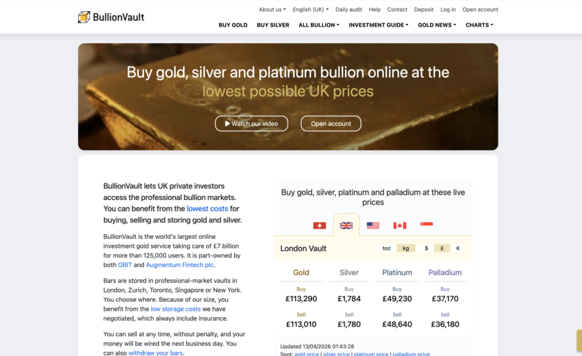 BullionVault.co.uk Exposed: Legit Precious Metals Platform or Hidden Risk You Must Understand Now