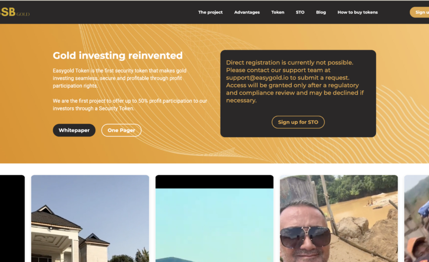 EasyGold.io Review: Scam Signals, Low Trust Score, and Why Investors Must Stay Away