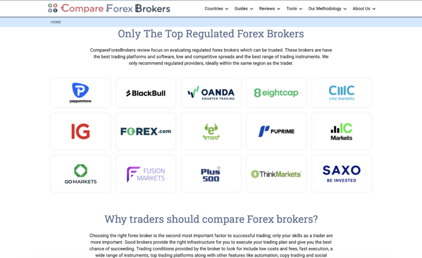 Compareforexbrokers.com Review: Scam Issues,  Why You Should Be Careful