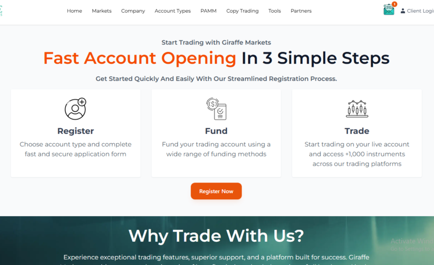 Giraffe Markets Review: Regulatory Concerns, Withdrawal Risks, and Investor Warning Signs