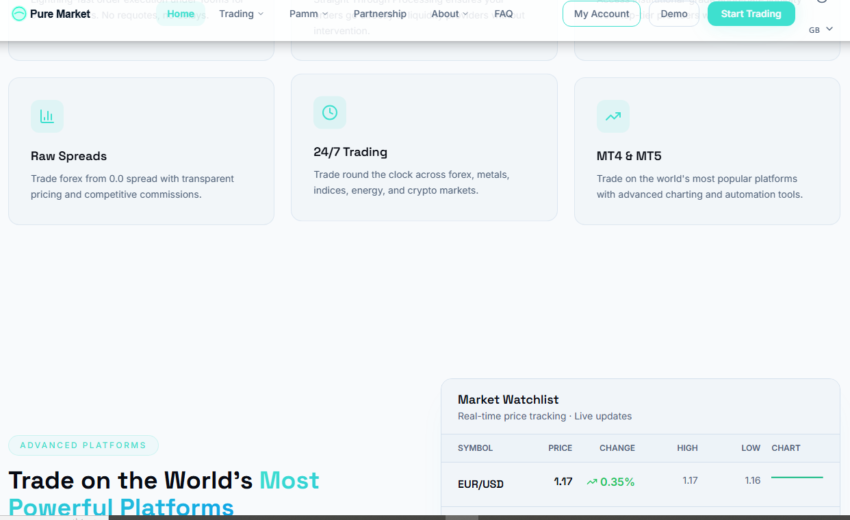 Pure Market Broker Review: Withdrawal Complaints,  and Why Investors Should Avoid This Platform