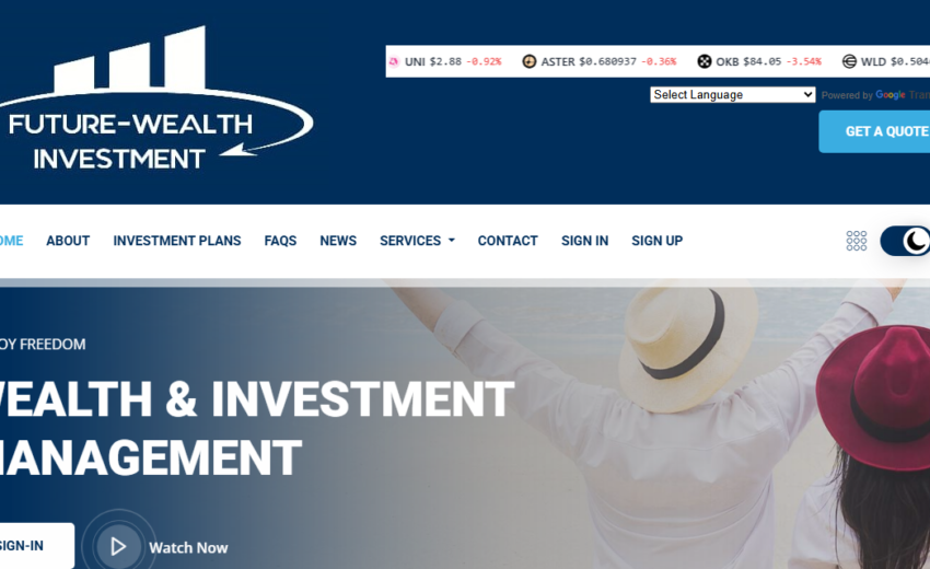 FutureWealthInvestment.online Review: FCA Warning, Major Red Flags, and Why Investors Should Stay Away
