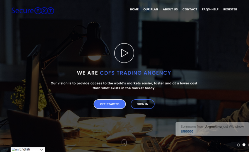 SecuredFXTPlatform.com Review: Warning Signs