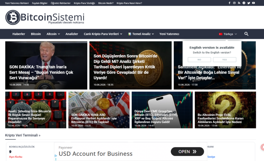 BitcoinSistemi.com Review: Crypto News Platform With Mixed Trust Signals