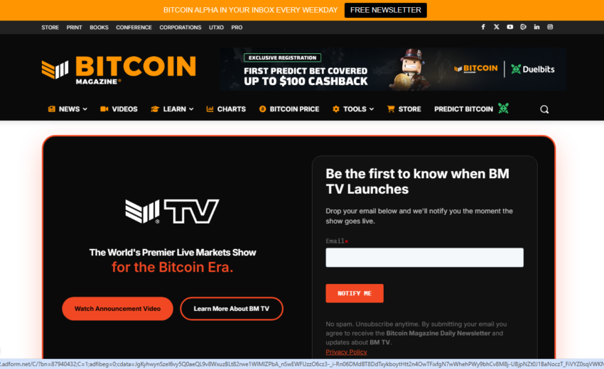 BitcoinMagazine.com Review: Trust Signals, Ownership, and Risk Breakdown