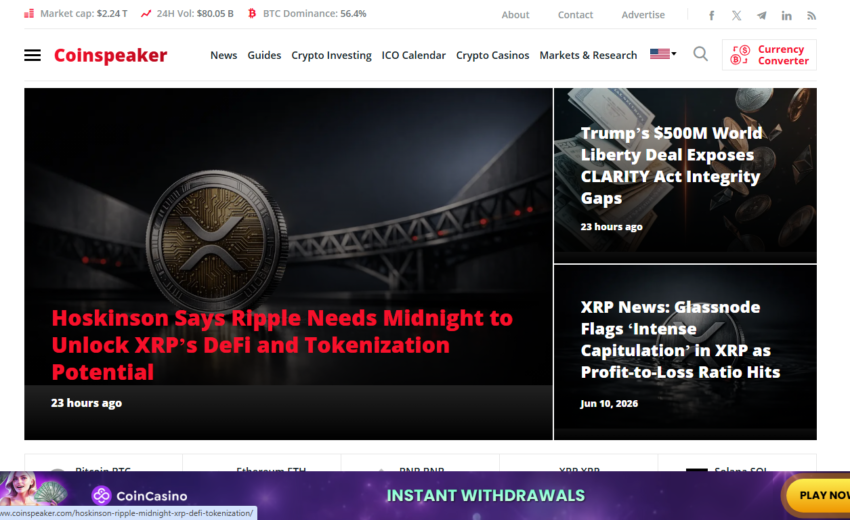Coinspeaker Review: Risks Behind the Headlines