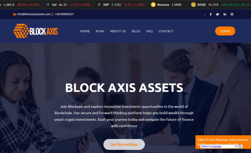 BlockAxisAssets Alert: Unlicensed Investment Risks Exposed