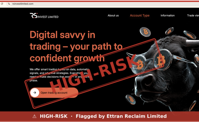 RS Invest Limited Flagged by Dutch AFM as Boiler Room