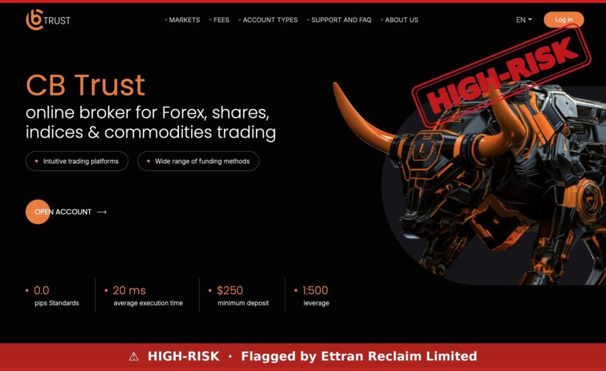 FINMA Flags CB Trust as an Unauthorized Broker`