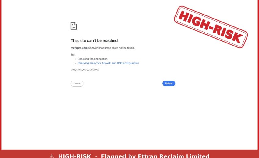 MXFX Has Vanished: Site Offline, Domain Dropped