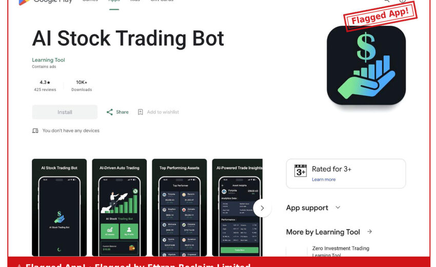 AI Stock Trading Bot &mdash; A User Names The Company