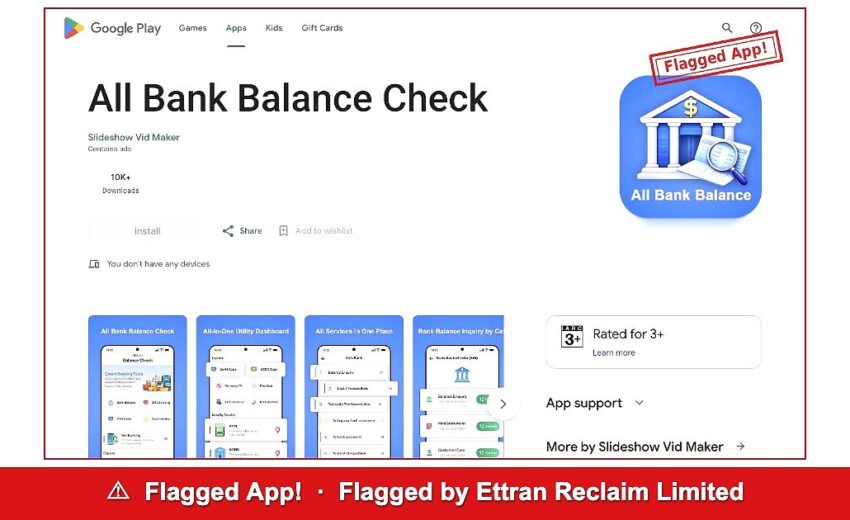 All Bank Balance Check — A Trading App Website
