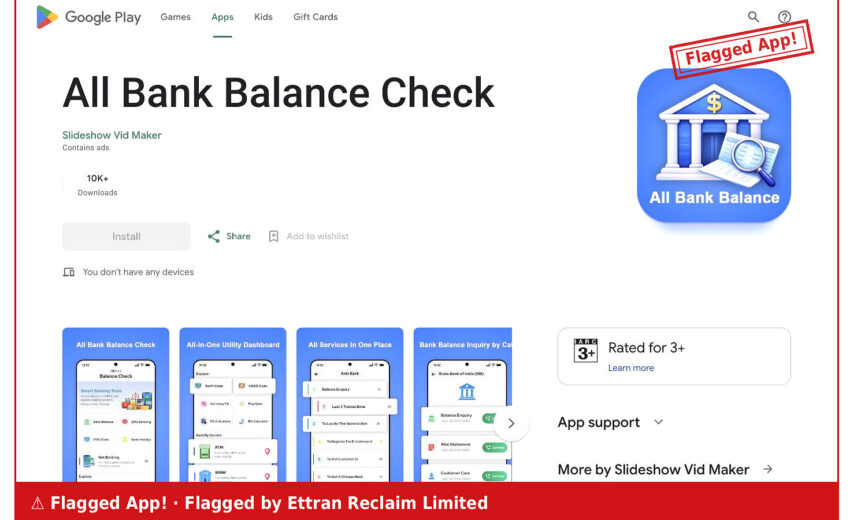 All Bank Balance Check — A Trading App Website