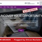 Coinestra website flagged as a scam broker by Ettran Reclaim Limited