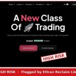 DuraMarkets website stamped HIGH RISK by Ettran Reclaim Limited