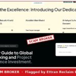 Emerald Global Investment website flagged as a scam broker by Ettran Reclaim Limited