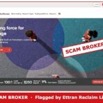 GlobeMarket website flagged as a scam broker by Ettran Reclaim Limited