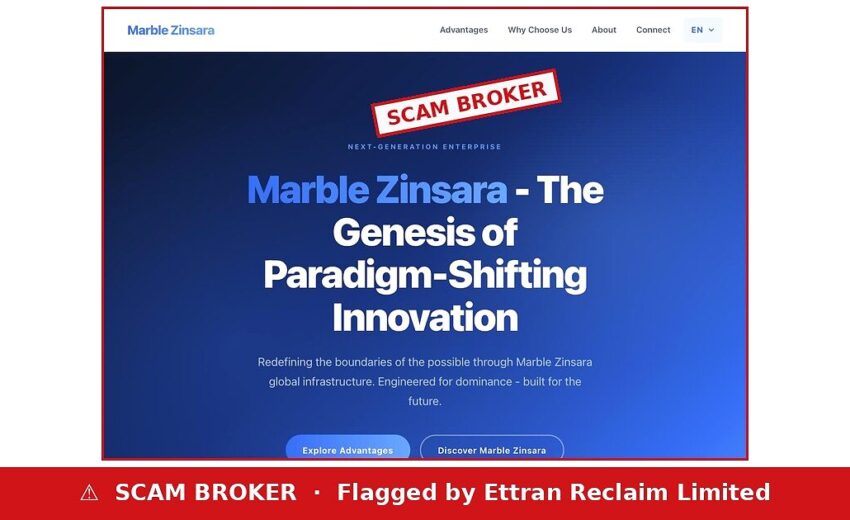Marble Zinsara Scam — 190 Markets and Nothing to Buy