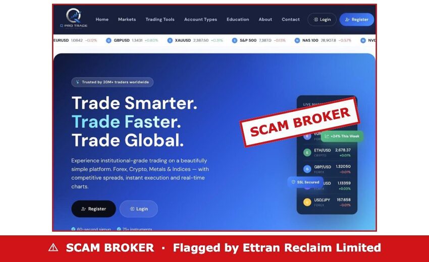 Qprotrade Scam — Borrows a Mauritius Licence, FCA Warns
