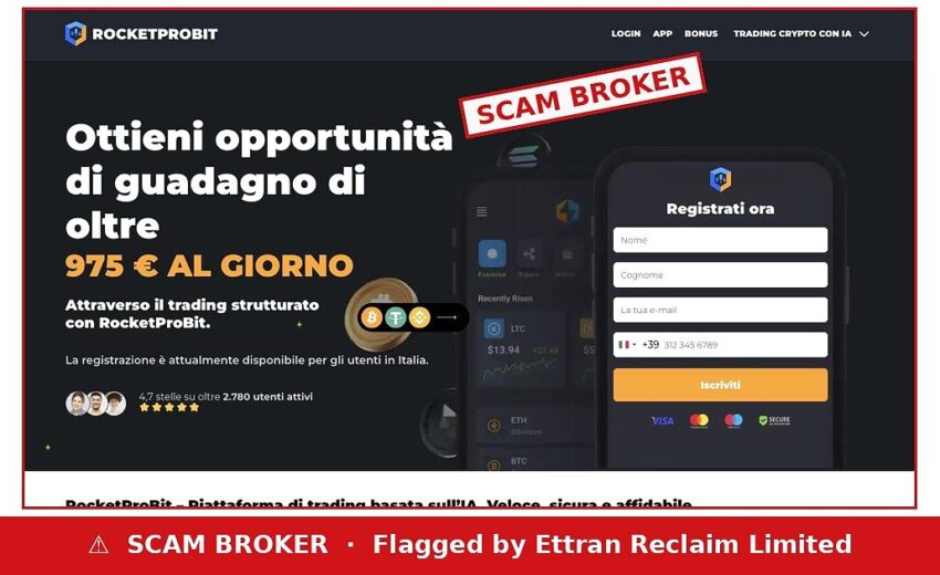 RocketProBit — 975 Euros A Day, Or 48,521 An Hour