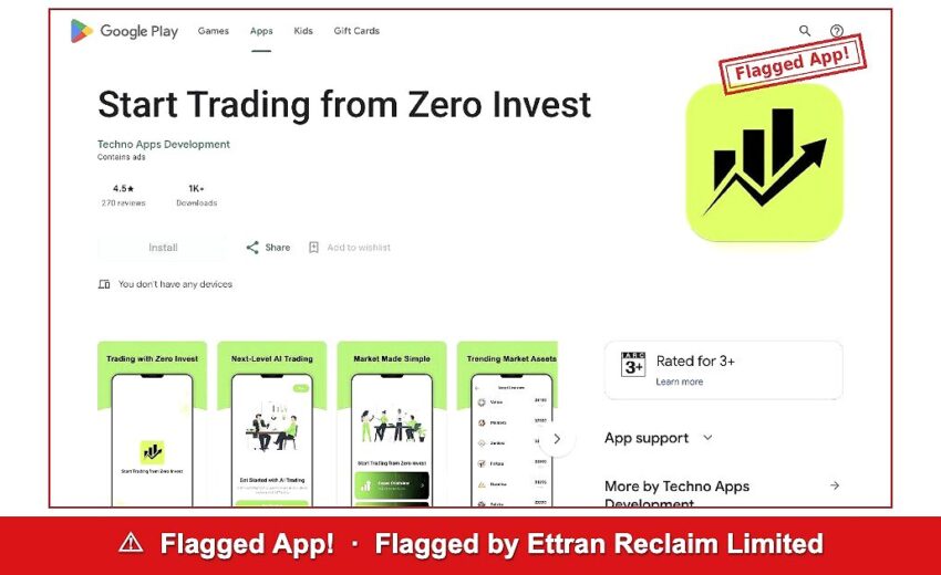 Start Trading from Zero Invest — A Dead Address