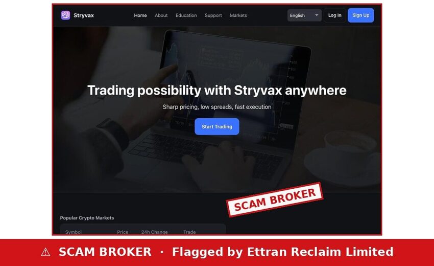 Stryvax Scam — Regulated by the SCB, Says Who?