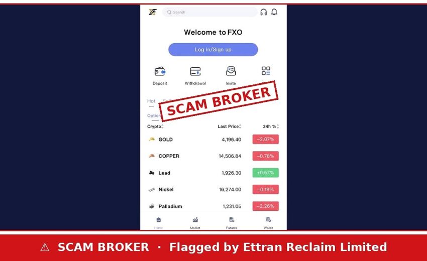 fxoxx.net Scam — A Nameless Options App Greece Warned About