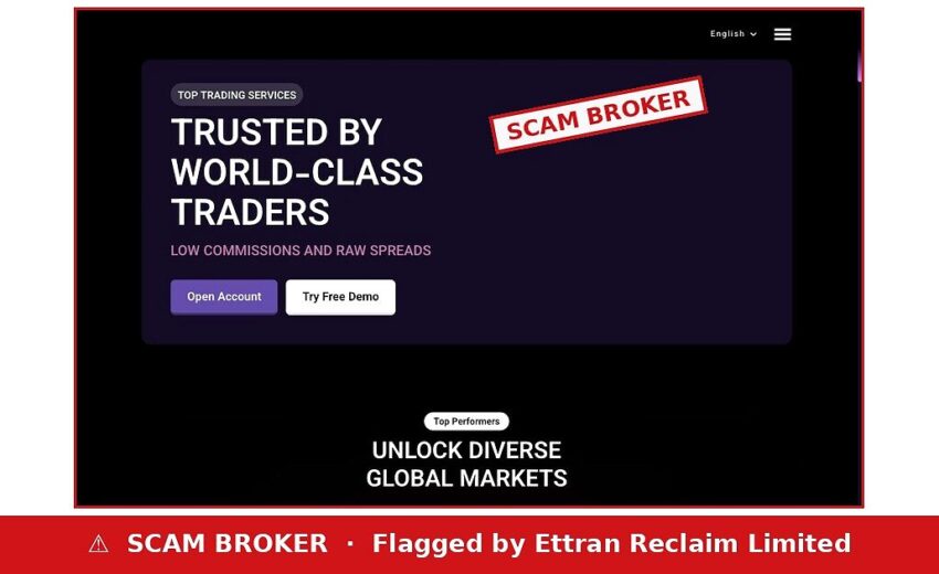 ArayFX Scam — Contact Details Copied From a Template