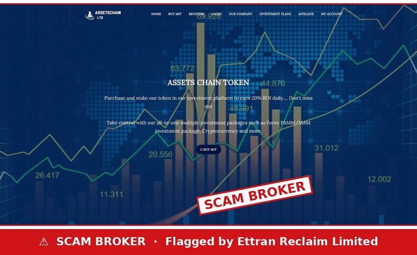 Assets Chain Ltd — 20% a Day on Its Own MIT Token