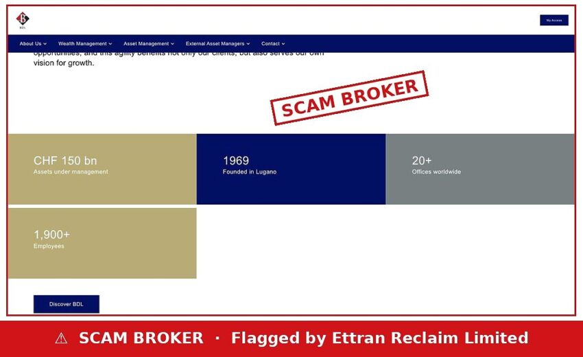BDL Bank Scam — A Private-Bank Clone France Blacklisted