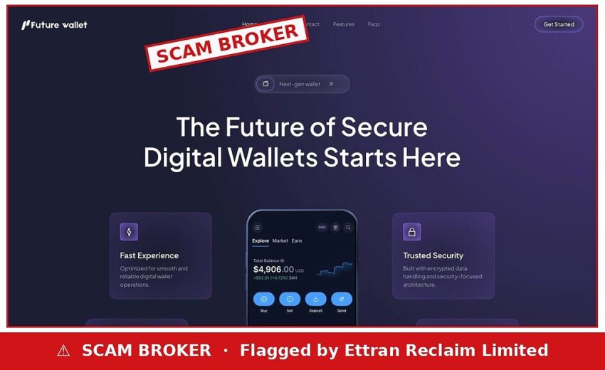 Future Wallet Scam — An ASIC-Flagged Wallet on a New Domain