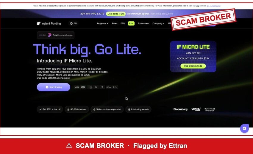 Instant Funding — $909 Refused Over a Shared IP Address