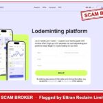 Lodeminting — flagged scam broker