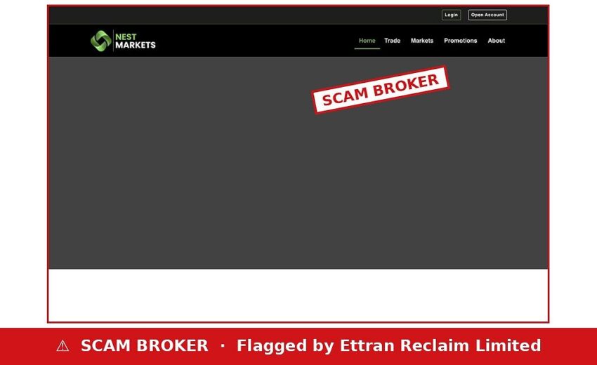 Nest Markets Scam — Saint Lucia Company, Sri Lanka Office