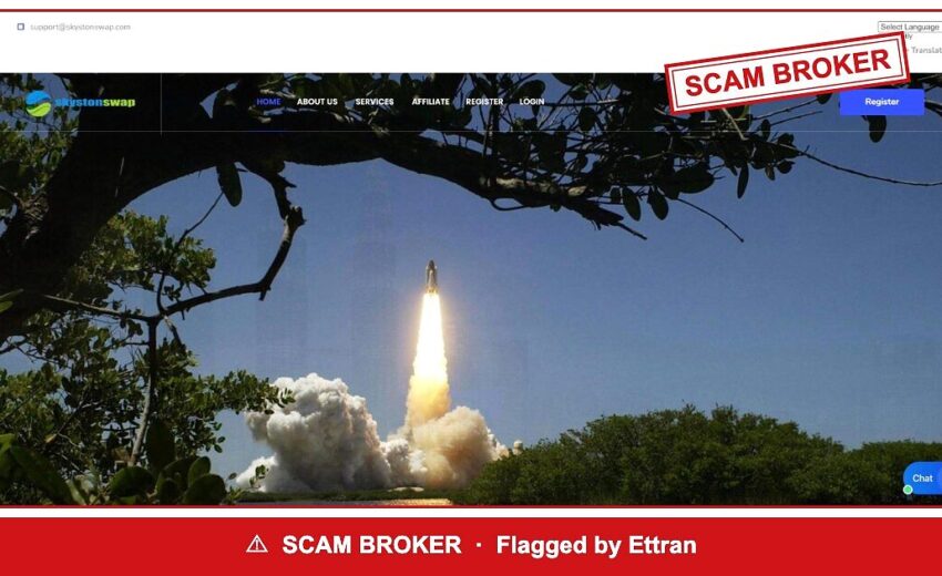 SkySton Swap Shares a Typo With Three Flagged Sites