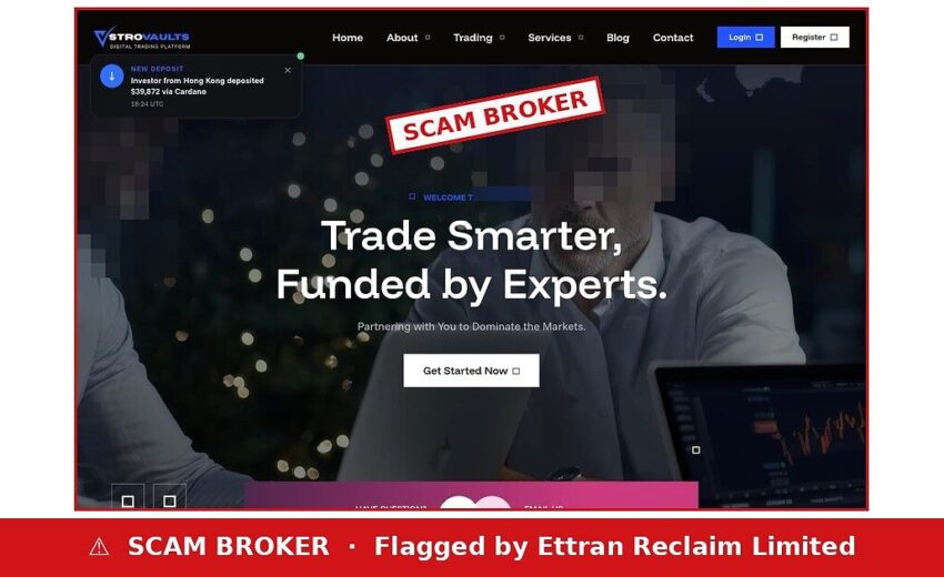 StroVaults Scam — Lorem Ipsum Where the Licence Should Be