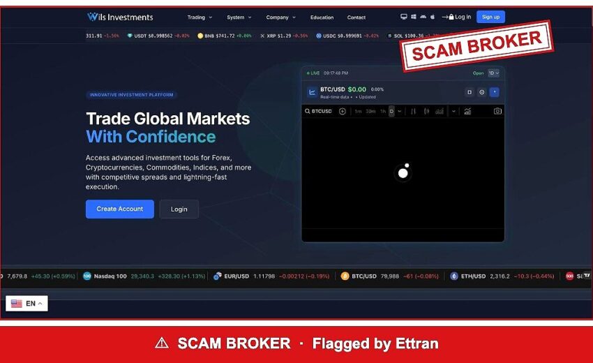 Wils Investments — 129% per Trade From Just $30