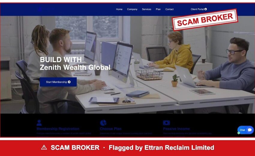 Zenith Wealth Global — A DreamFx Copy BaFin Flagged