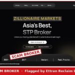 Zillionaire Markets scam broker warning